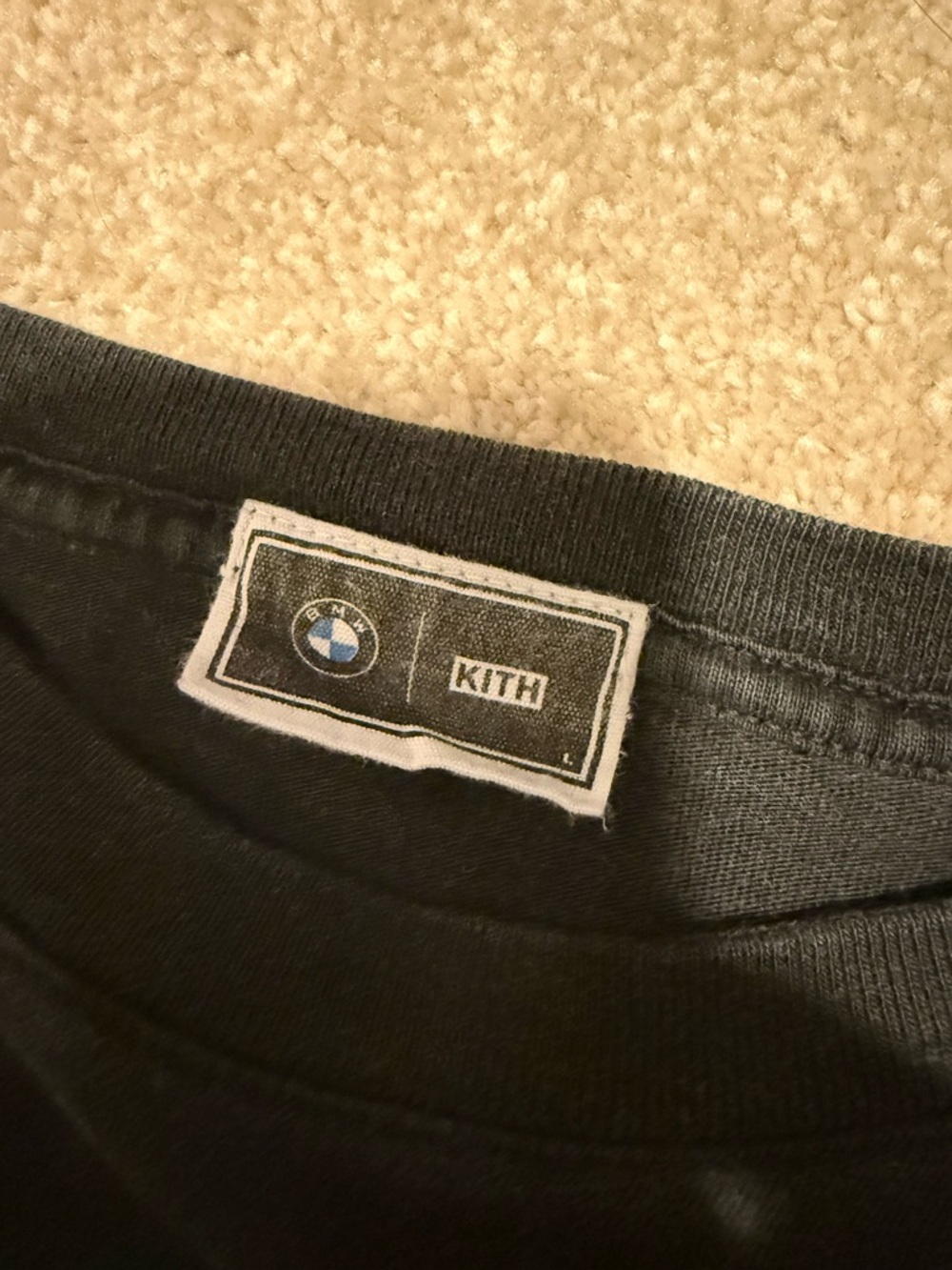 Kith BMW Black Tee with Purple Logo - Picture 3 of 3